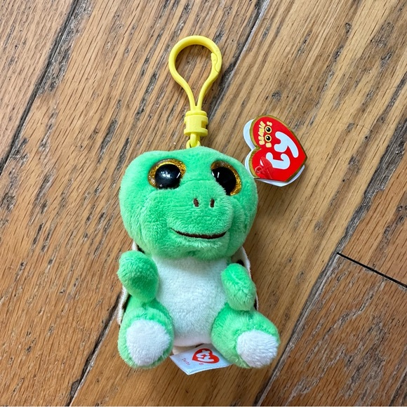 NWMT TY Beanie Boos Turbo Turtle Clip - Picture 1 of 4